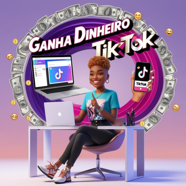 Como Ganhar Dinheiro no TikTok e Kwai