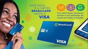 Brasilcard: Cartão de Crédito Visa + Conta Digital