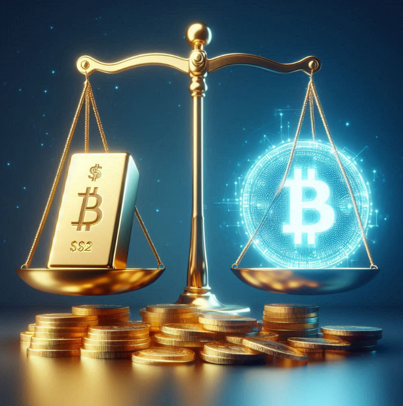 Ouro vs bitcoin, qual é melhor?